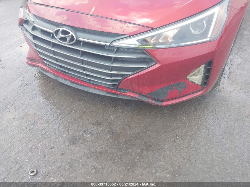 2019 Hyundai Elantra Sel VIN: 5NPD84LF7KH403321 Lot: 39715352