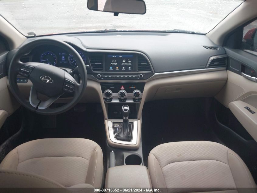 2019 Hyundai Elantra Sel VIN: 5NPD84LF7KH403321 Lot: 39715352