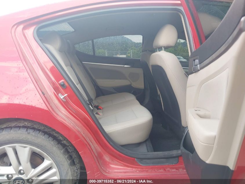 2019 Hyundai Elantra Sel VIN: 5NPD84LF7KH403321 Lot: 39715352