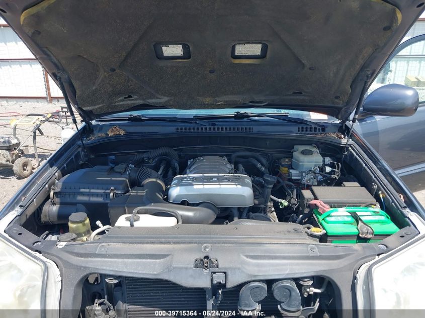 2003 Toyota 4Runner Limited V8 VIN: JTEZT17R438001615 Lot: 39715364