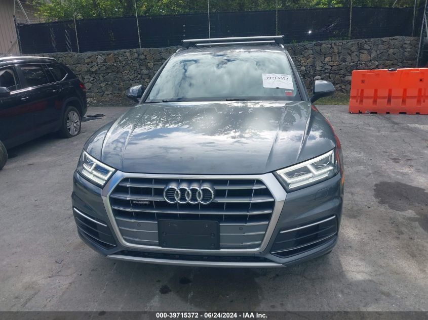 2019 Audi Q5 45 Premium VIN: WA1BNAFY4K2114288 Lot: 39715372