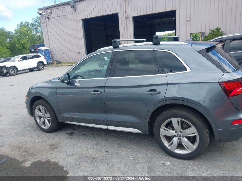 2019 Audi Q5 45 Premium VIN: WA1BNAFY4K2114288 Lot: 39715372