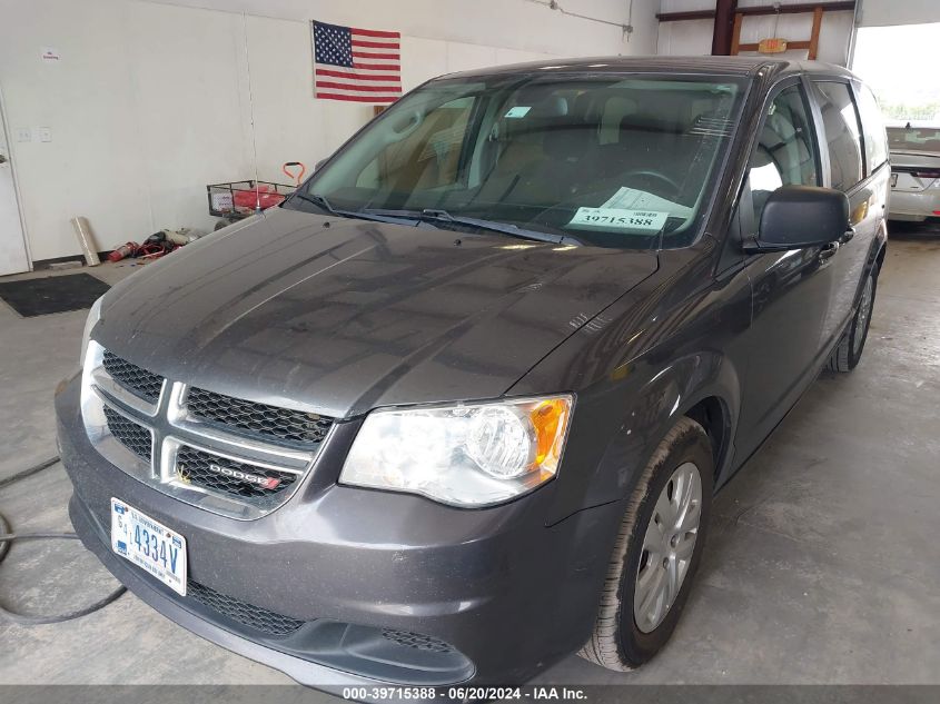 2018 Dodge Grand Caravan Se VIN: 2C4RDGBG0JR318657 Lot: 39715388