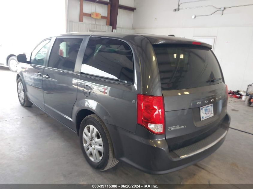 2018 Dodge Grand Caravan Se VIN: 2C4RDGBG0JR318657 Lot: 39715388