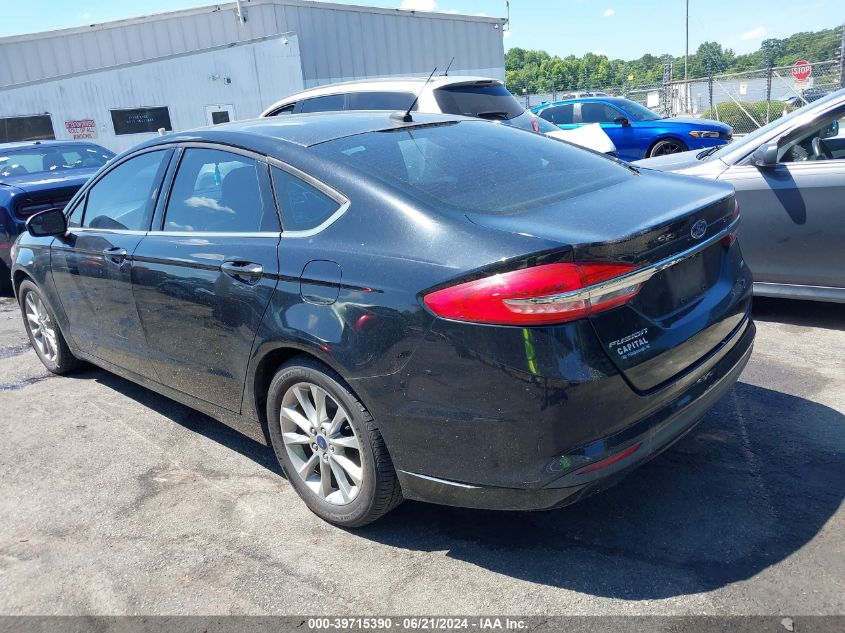 2017 FORD FUSION SE - 3FA6P0H72HR171583