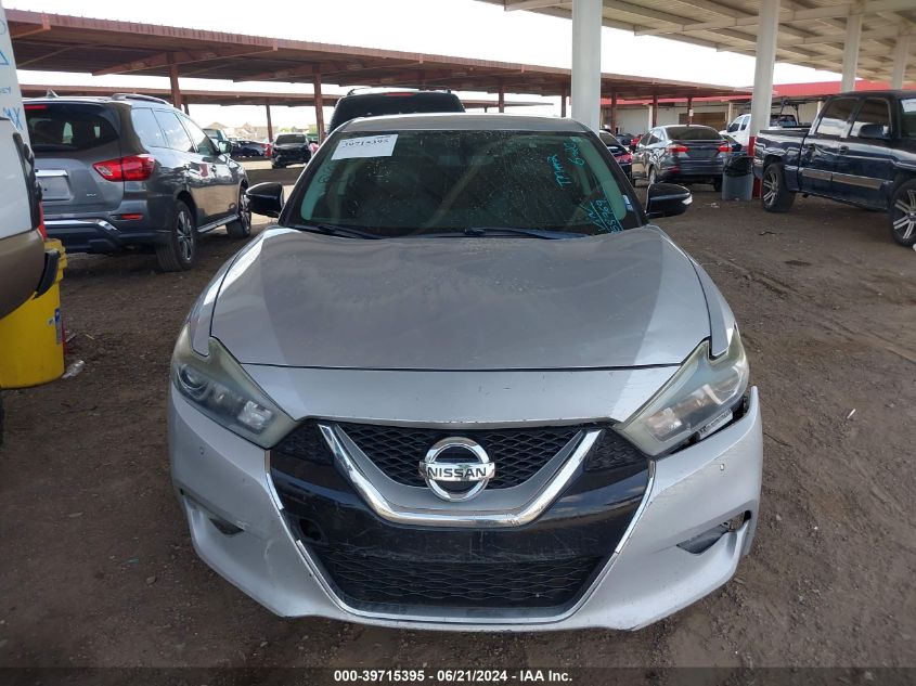 2017 Nissan Maxima 3.5 Sv VIN: 1N4AA6AP2HC368969 Lot: 39715395