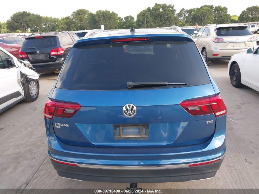 2018 VOLKSWAGEN TIGUAN SE/SEL - 3VV3B7AX8JM105879