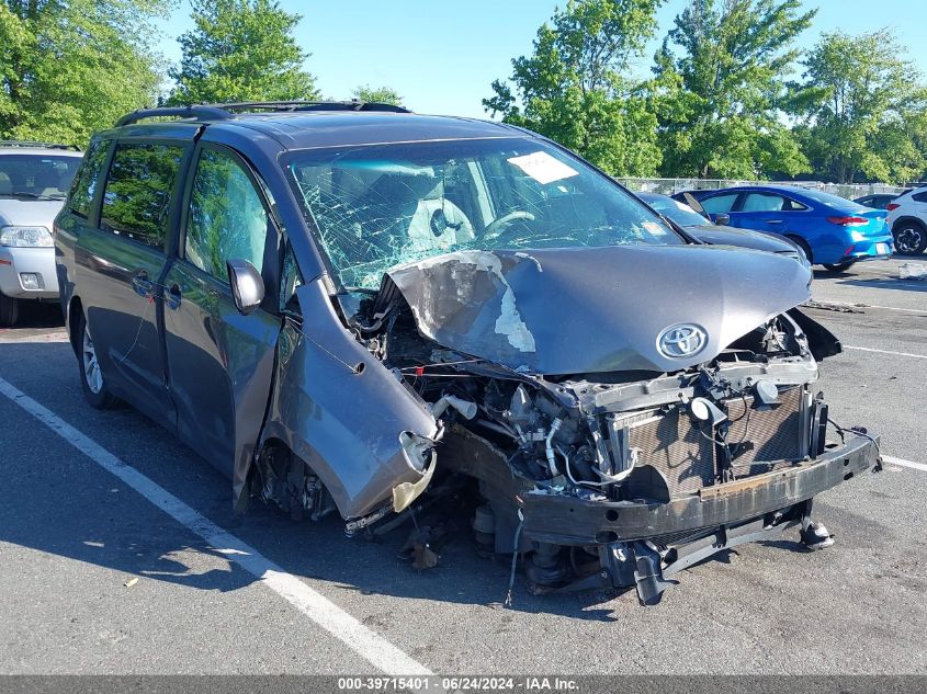 5TDDK3DC2BS025273 2011 Toyota Sienna Xle