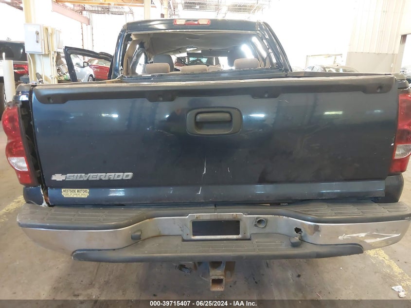 2006 Chevrolet Silverado 1500 Lt1 VIN: 2GCEC13T761131500 Lot: 39715407