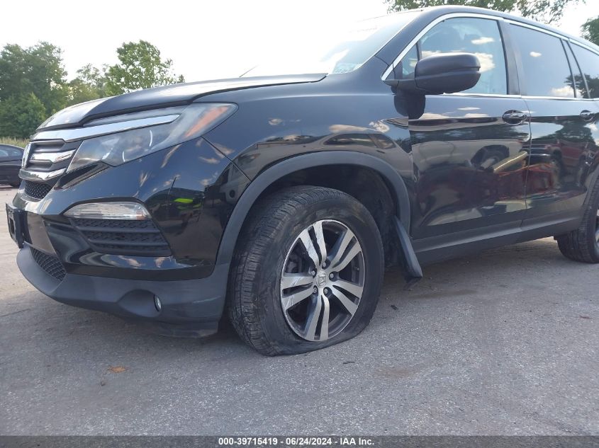 2017 Honda Pilot Ex VIN: 5FNYF6H34HB003497 Lot: 39715419