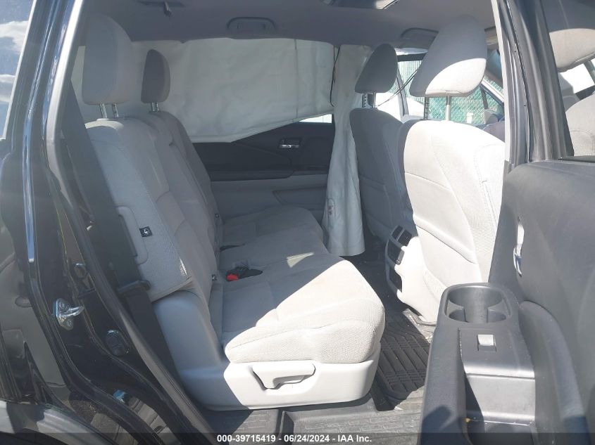 2017 Honda Pilot Ex VIN: 5FNYF6H34HB003497 Lot: 39715419