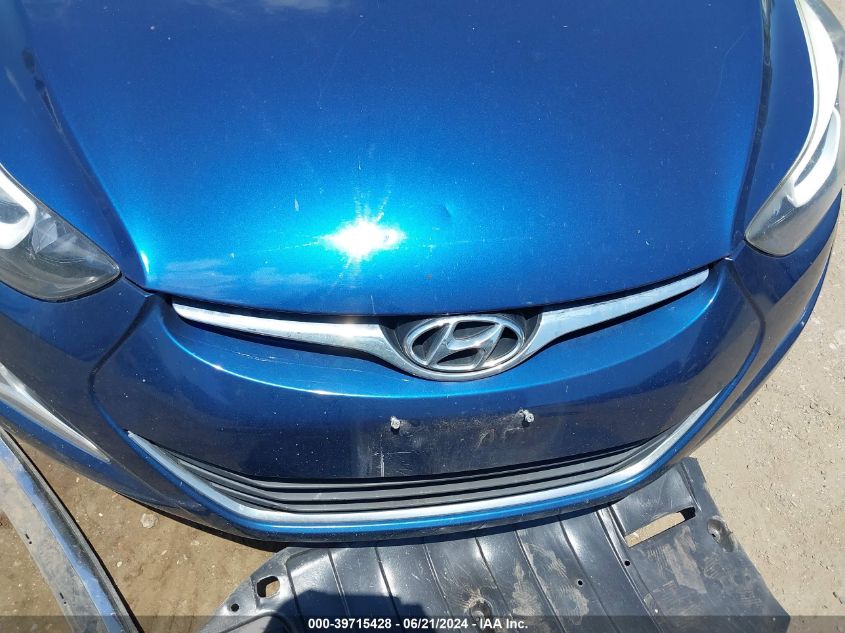 5NPDH4AE7GH796660 | 2016 HYUNDAI ELANTRA