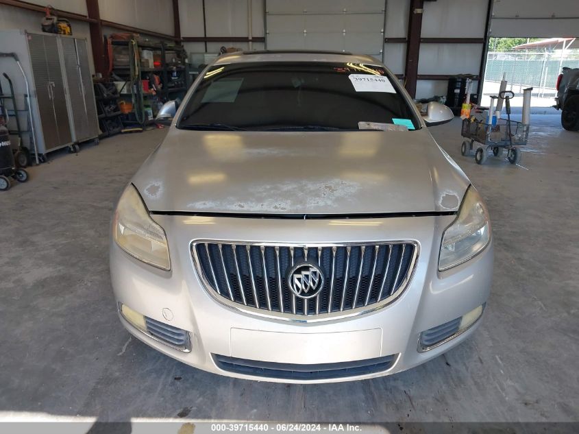 2011 Buick Regal Cxl Russelsheim VIN: W04GS5EC5B1013374 Lot: 39715440