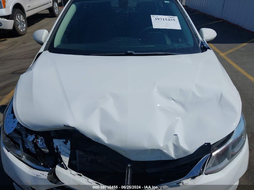 2018 Chevrolet Cruze Ls Auto VIN: 1G1BC5SM9J7143527 Lot: 39715455