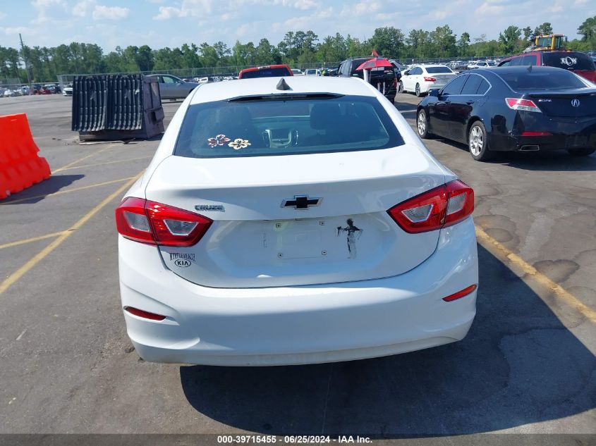 2018 Chevrolet Cruze Ls Auto VIN: 1G1BC5SM9J7143527 Lot: 39715455