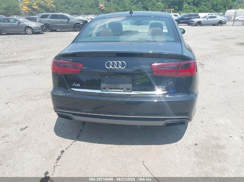 2016 Audi A6 2.0T Premium Plus VIN: WAUGFAFC7GN110428 Lot: 39715456