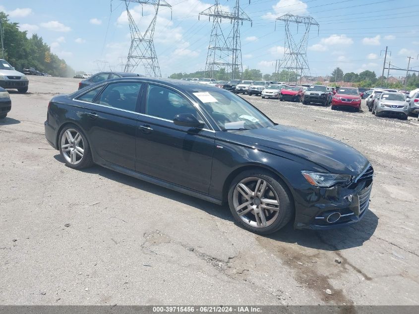 2016 AUDI A6 2.0T PREMIUM PLUS - WAUGFAFC7GN110428