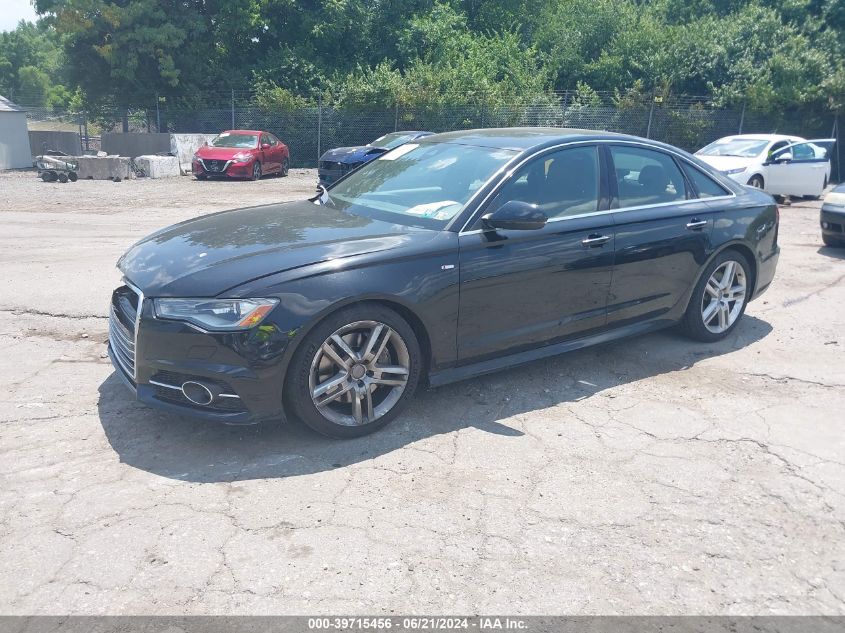 2016 Audi A6 2.0T Premium Plus VIN: WAUGFAFC7GN110428 Lot: 39715456