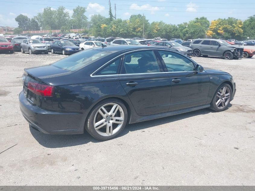 2016 Audi A6 2.0T Premium Plus VIN: WAUGFAFC7GN110428 Lot: 39715456