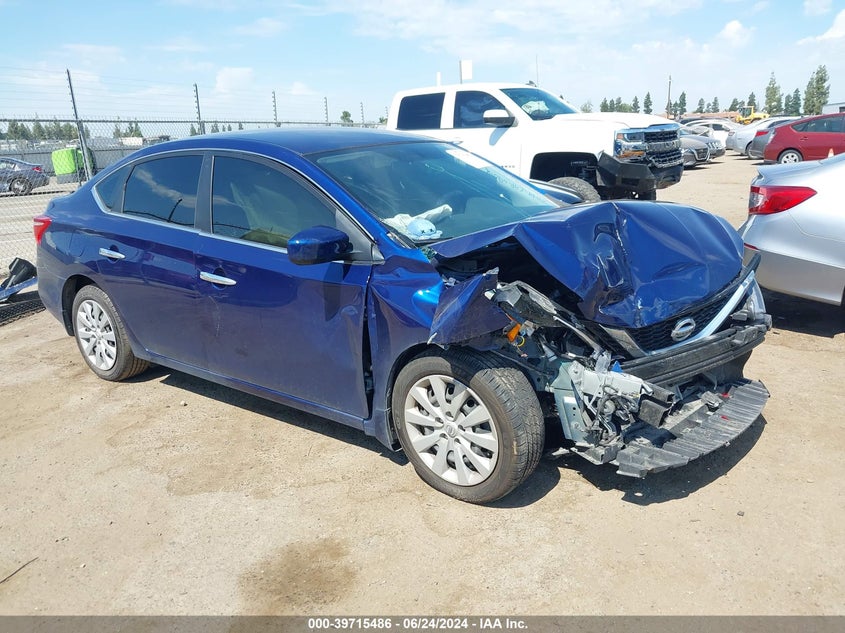 2016 Nissan Sentra S/Sv/Sr/Sl VIN: 3N1AB7AP0GY276877 Lot: 39715486