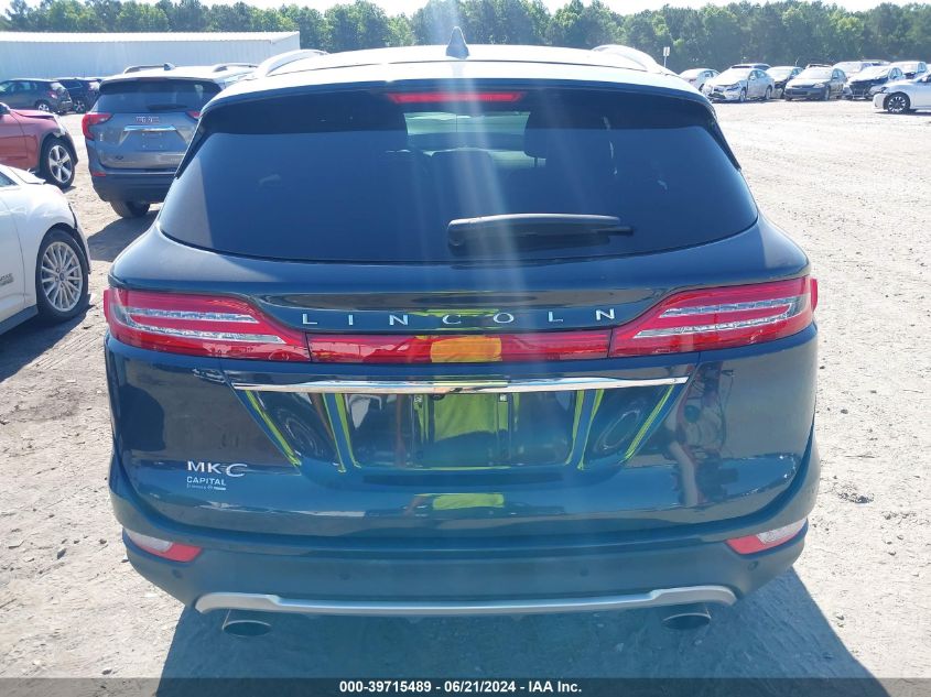 2019 Lincoln Mkc Select VIN: 5LMCJ2D95KUL33622 Lot: 39715489