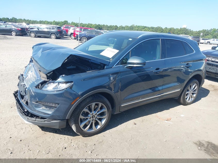 VIN 5LMCJ2D95KUL33622 2019 LINCOLN MKC SELECT