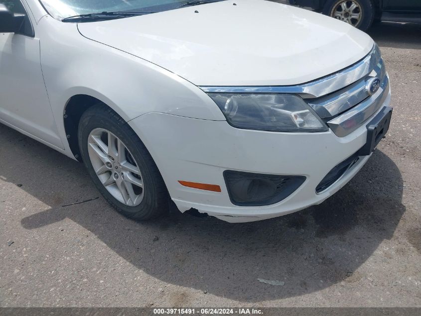 2010 Ford Fusion S VIN: 3FAHP0GA7AR357017 Lot: 39715491