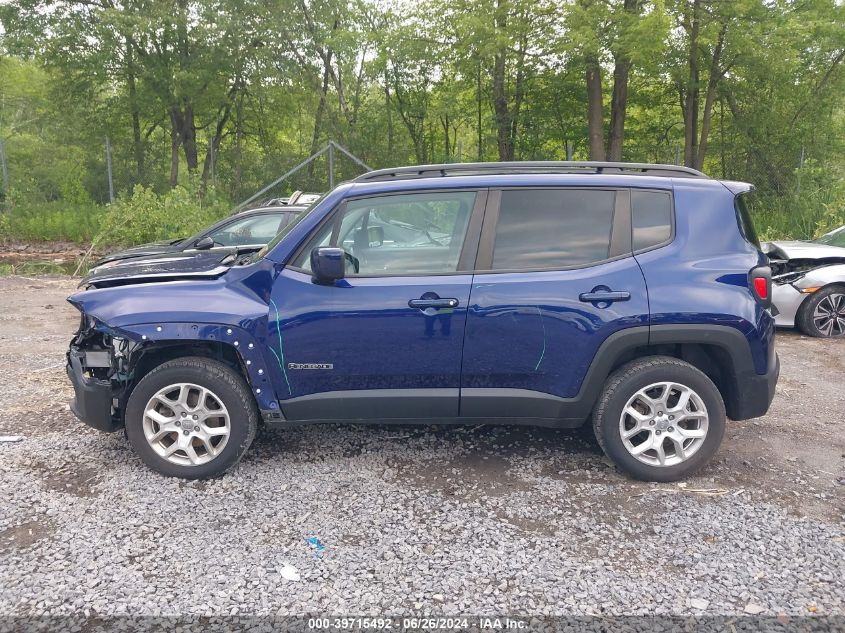 2018 Jeep Renegade Latitude VIN: ZACCJBBB1JPH46389 Lot: 39715492