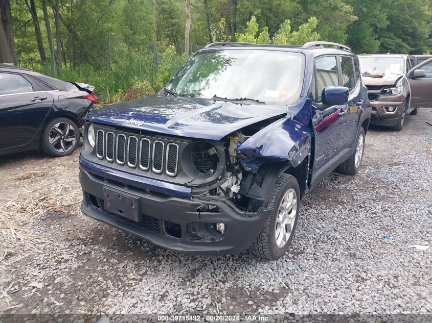 2018 Jeep Renegade Latitude VIN: ZACCJBBB1JPH46389 Lot: 39715492