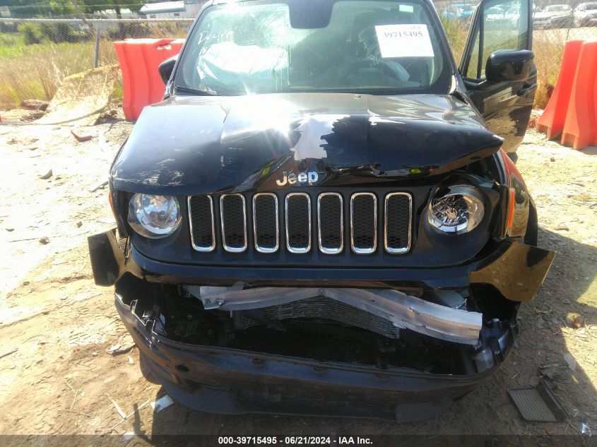 2018 Jeep Renegade Latitude Fwd VIN: ZACCJABB1JPH13385 Lot: 39715495