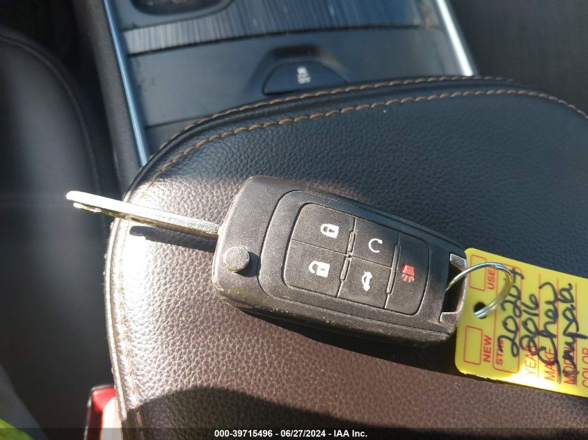 2016 Chevrolet Impala 2Lt VIN: 2G1115S3XG9157002 Lot: 39715496