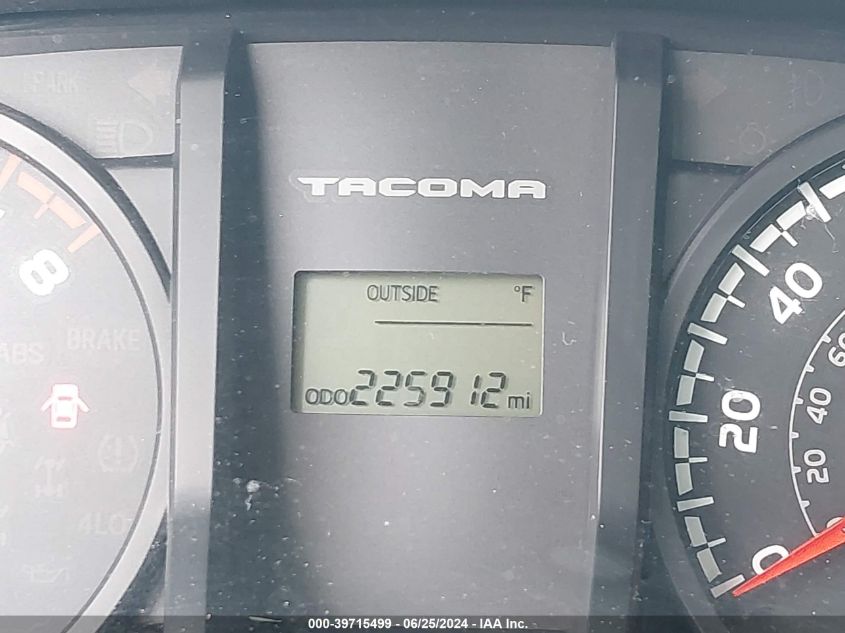 2016 Toyota Tacoma Sr VIN: 5TFAX5GN1GX063737 Lot: 39715499