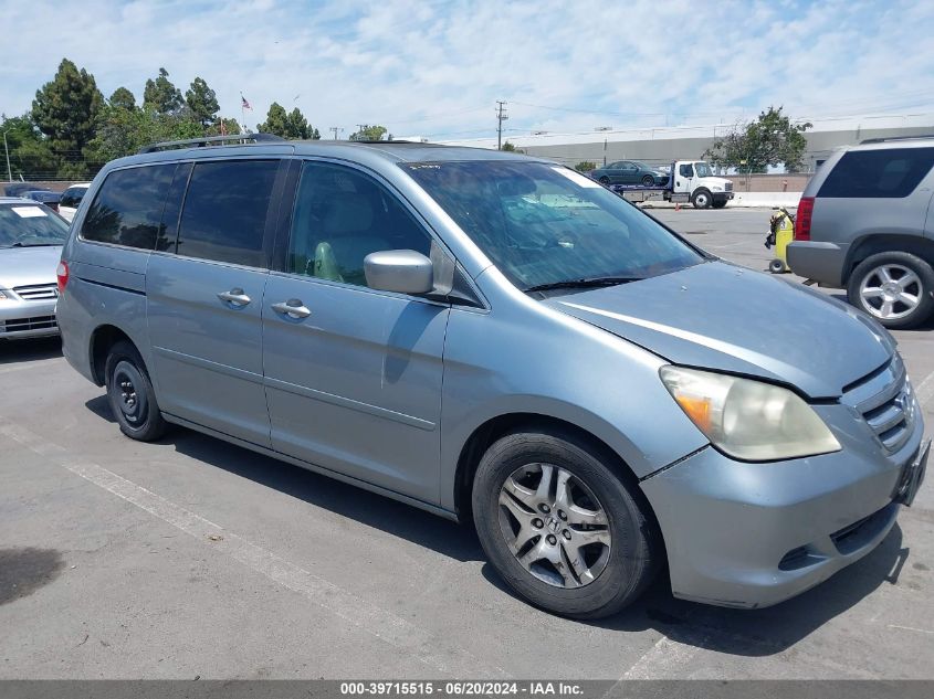 2006 Honda Odyssey Ex-L VIN: 5FNRL38726B100726 Lot: 39715515