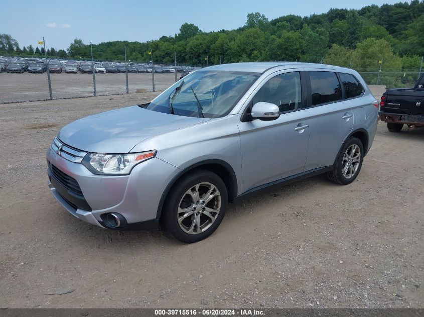 2015 Mitsubishi Outlander Se VIN: JA4AZ3A3XFZ014314 Lot: 39715516