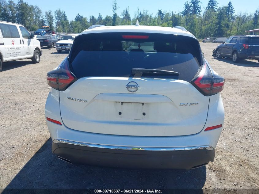 2023 Nissan Murano Sv VIN: 5N1AZ2BS0PC116789 Lot: 39715537