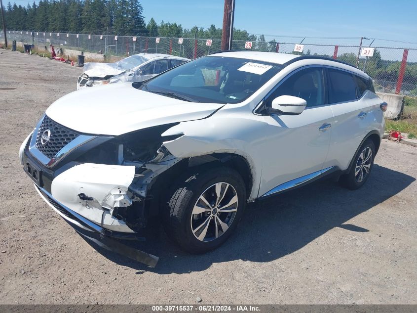 2023 Nissan Murano Sv VIN: 5N1AZ2BS0PC116789 Lot: 39715537