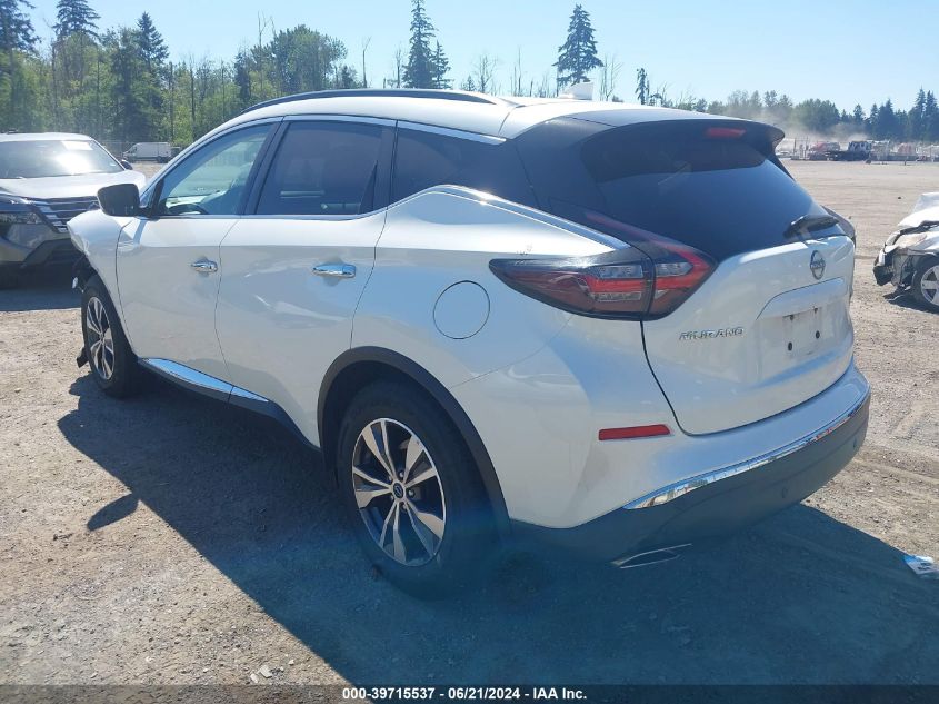 2023 Nissan Murano Sv VIN: 5N1AZ2BS0PC116789 Lot: 39715537