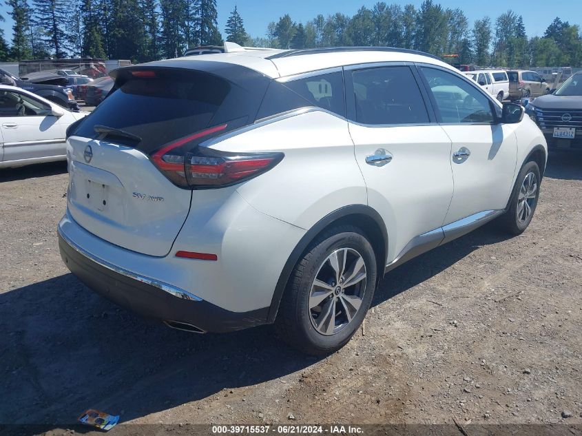 2023 Nissan Murano Sv VIN: 5N1AZ2BS0PC116789 Lot: 39715537