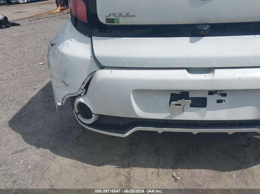 2016 Kia Soul + VIN: KNDJP3A59G7386074 Lot: 39715547