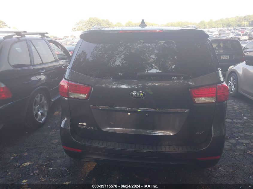 2015 Kia Sedona Sx VIN: KNDMC5C12F6018063 Lot: 39715570