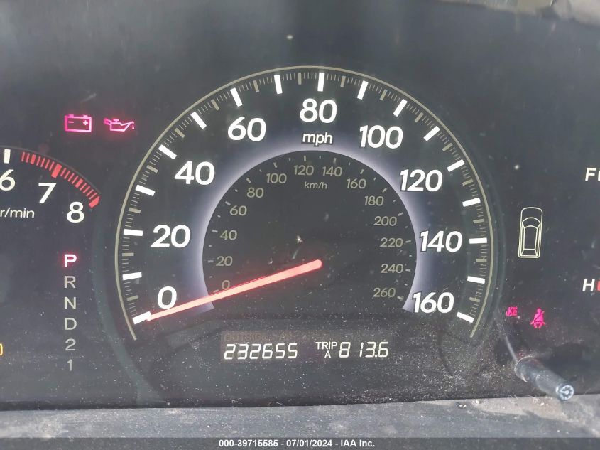 2009 Honda Odyssey Ex-L VIN: 5FNRL38719B038935 Lot: 39715585