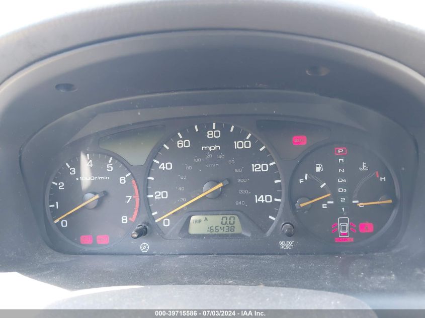 2001 Honda Accord 3.0 Lx VIN: 1HGCG16491A007549 Lot: 39715586