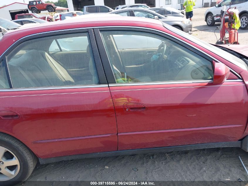 2000 Honda Accord Se VIN: JHMCG5671YC021507 Lot: 39715595