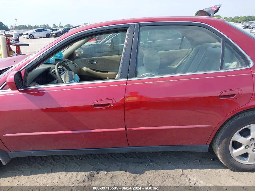 2000 Honda Accord Se VIN: JHMCG5671YC021507 Lot: 39715595