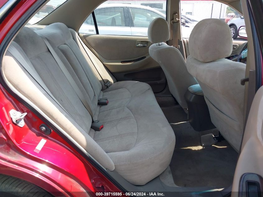 2000 Honda Accord Se VIN: JHMCG5671YC021507 Lot: 39715595