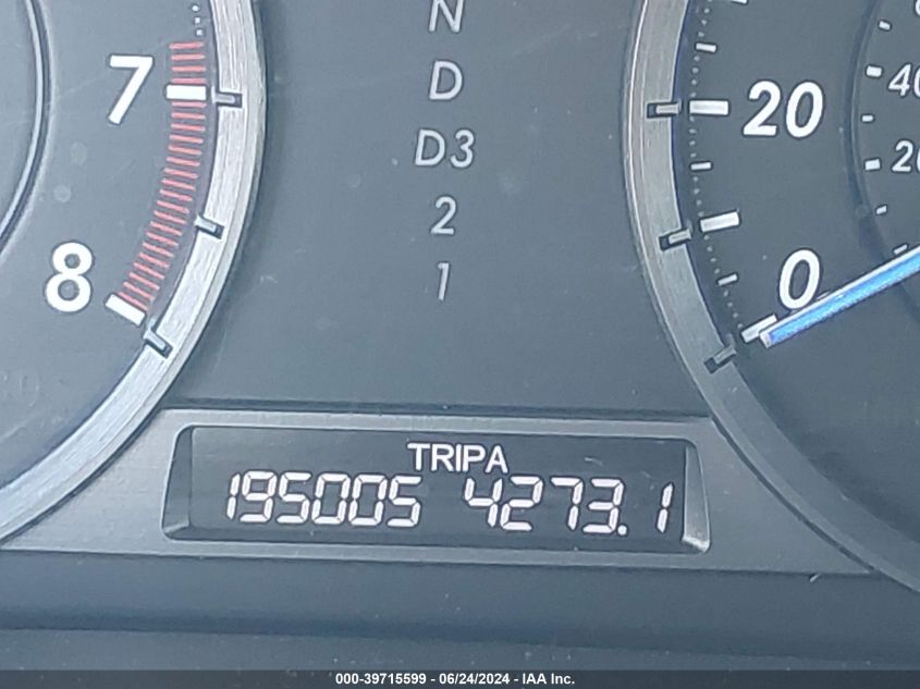 2012 Honda Crosstour Ex-L VIN: 5J6TF2H57CL001957 Lot: 39715599