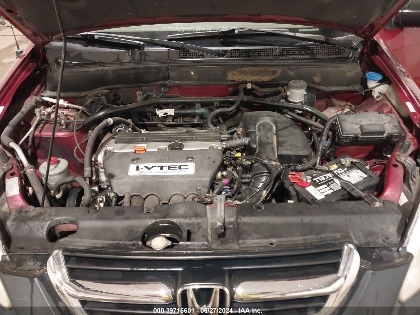 2004 Honda Cr-V Lx VIN: SHSRD78484U235564 Lot: 39715601