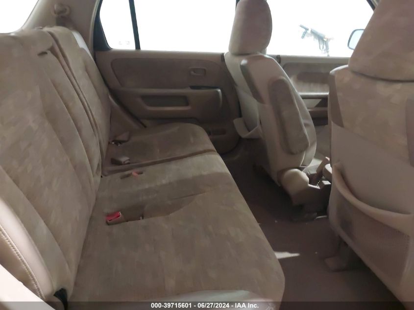 2004 Honda Cr-V Lx VIN: SHSRD78484U235564 Lot: 39715601