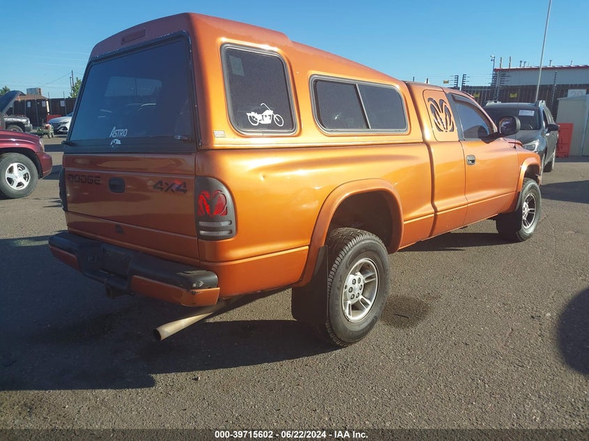 2000 Dodge Dakota Slt/Sport VIN: 1B7GG22N9YS662142 Lot: 39715602