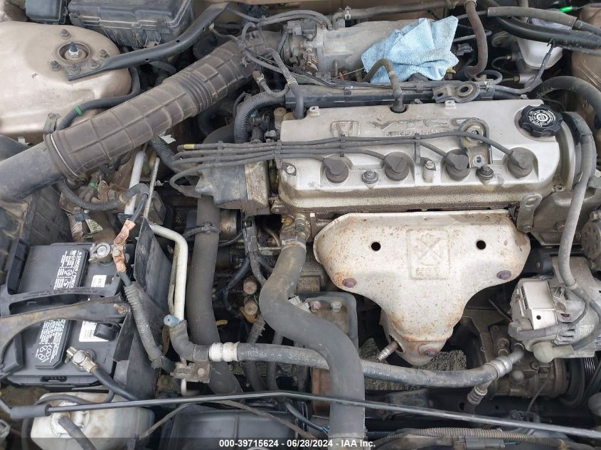 2000 Honda Accord 2.3 Se VIN: 1HGCG5673YA095395 Lot: 39715624